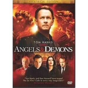 Angels & Demons Theatrical Edition DVD Movie With Case Rated PG 13